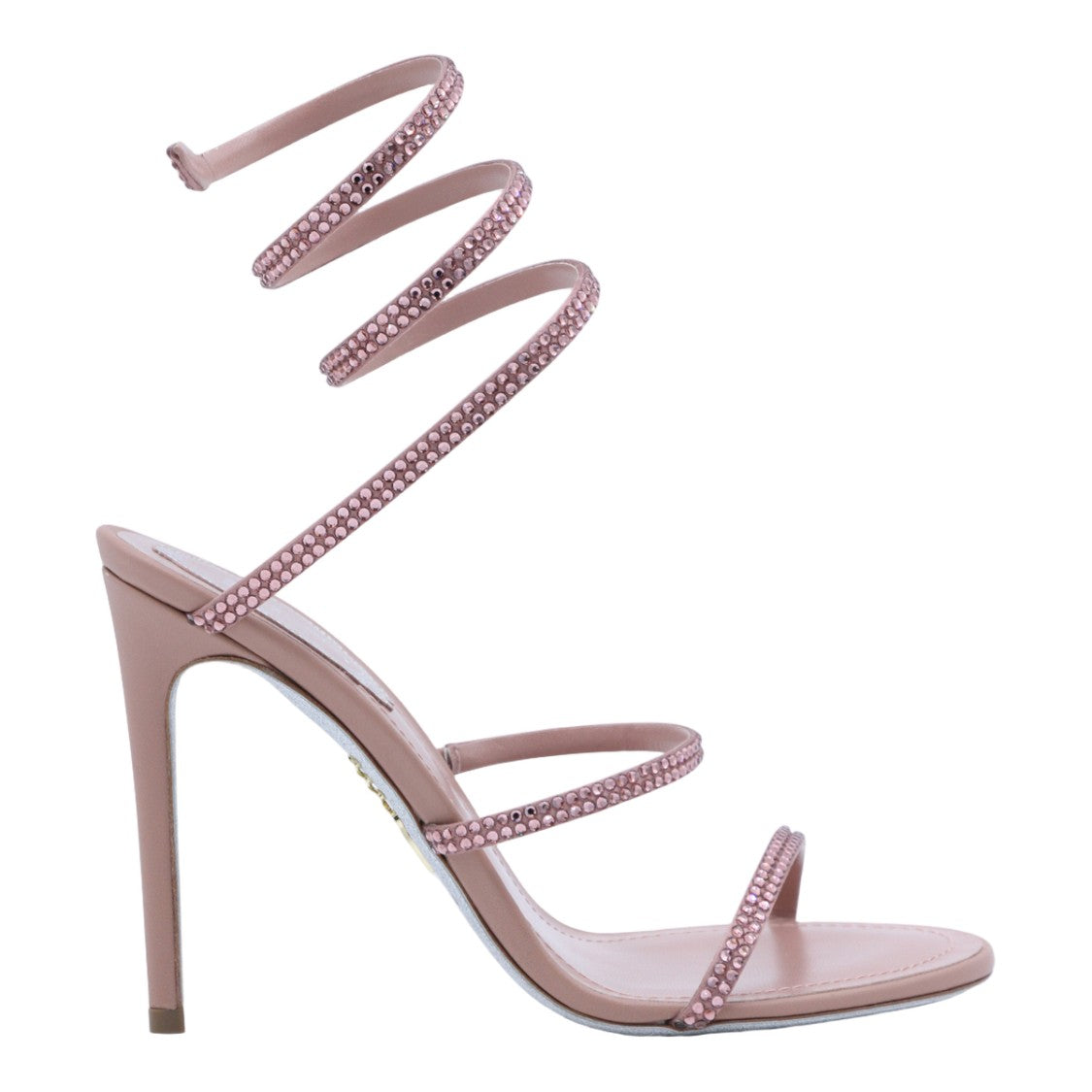 René Caovilla Slender Strap Sandals With Refined Silhouette