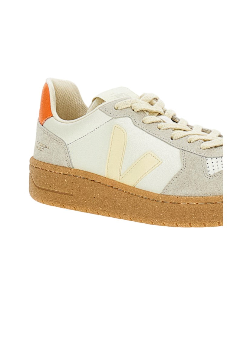 Veja White V82 Leather Sneakers