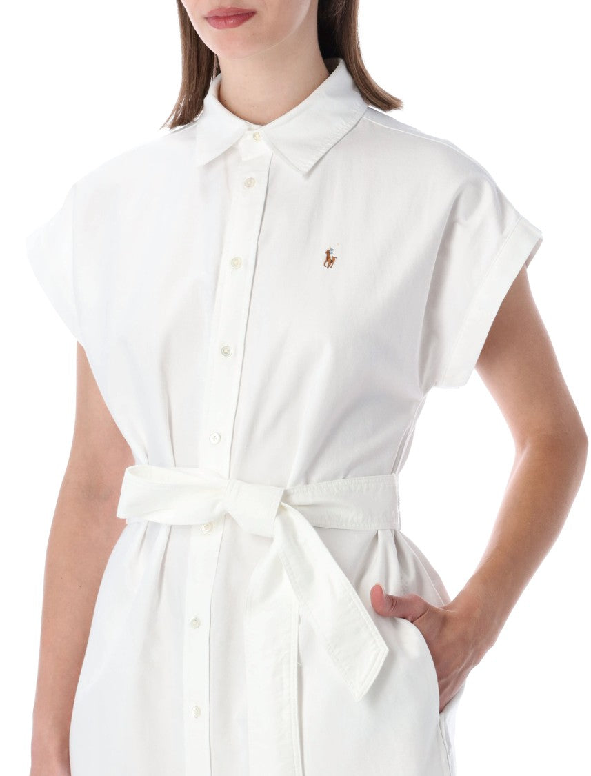 Polo Ralph Lauren Oxford Cotton Chemisier Midi Dress