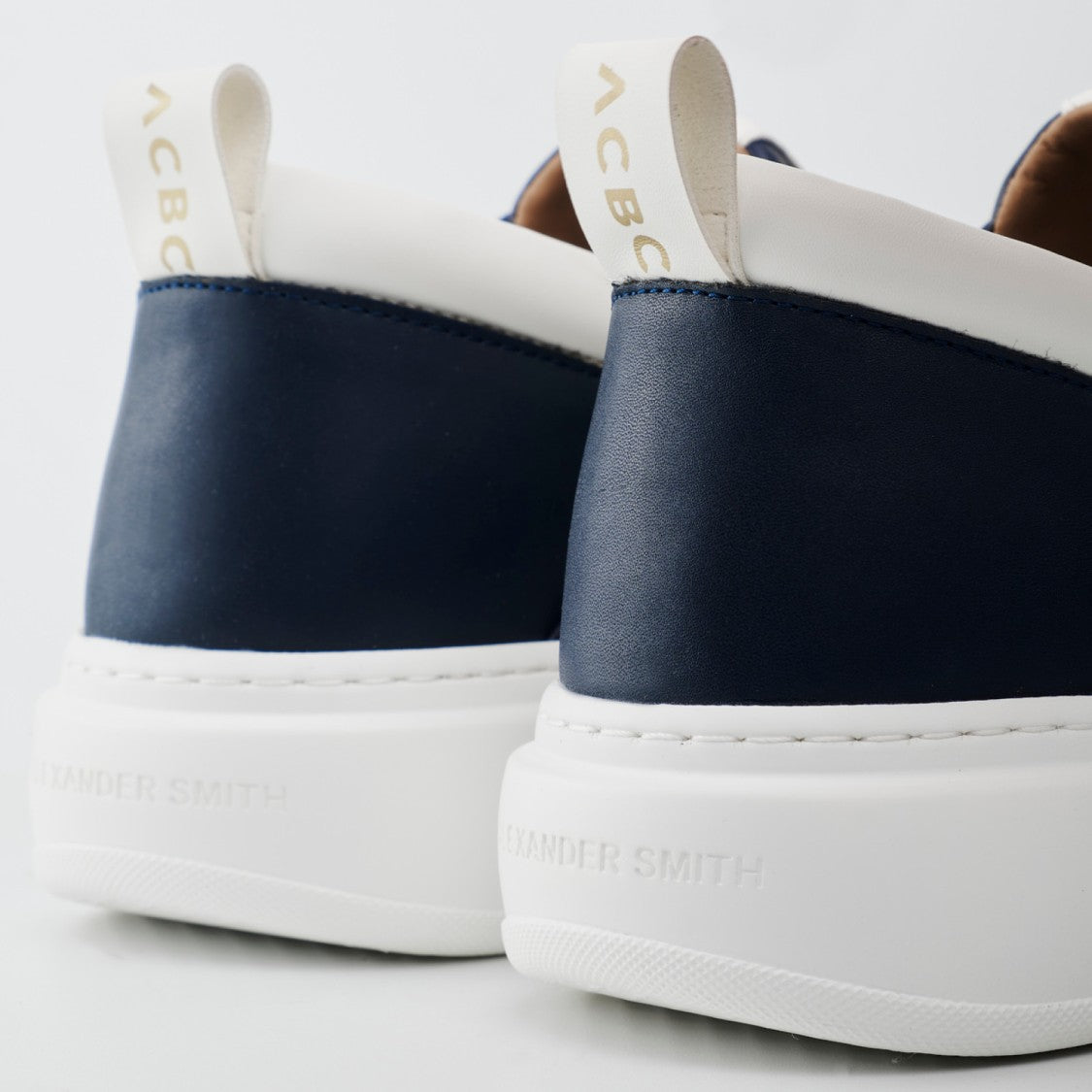 Alexander Smith Ecowembley Sneakers In Blue Vegan Leather