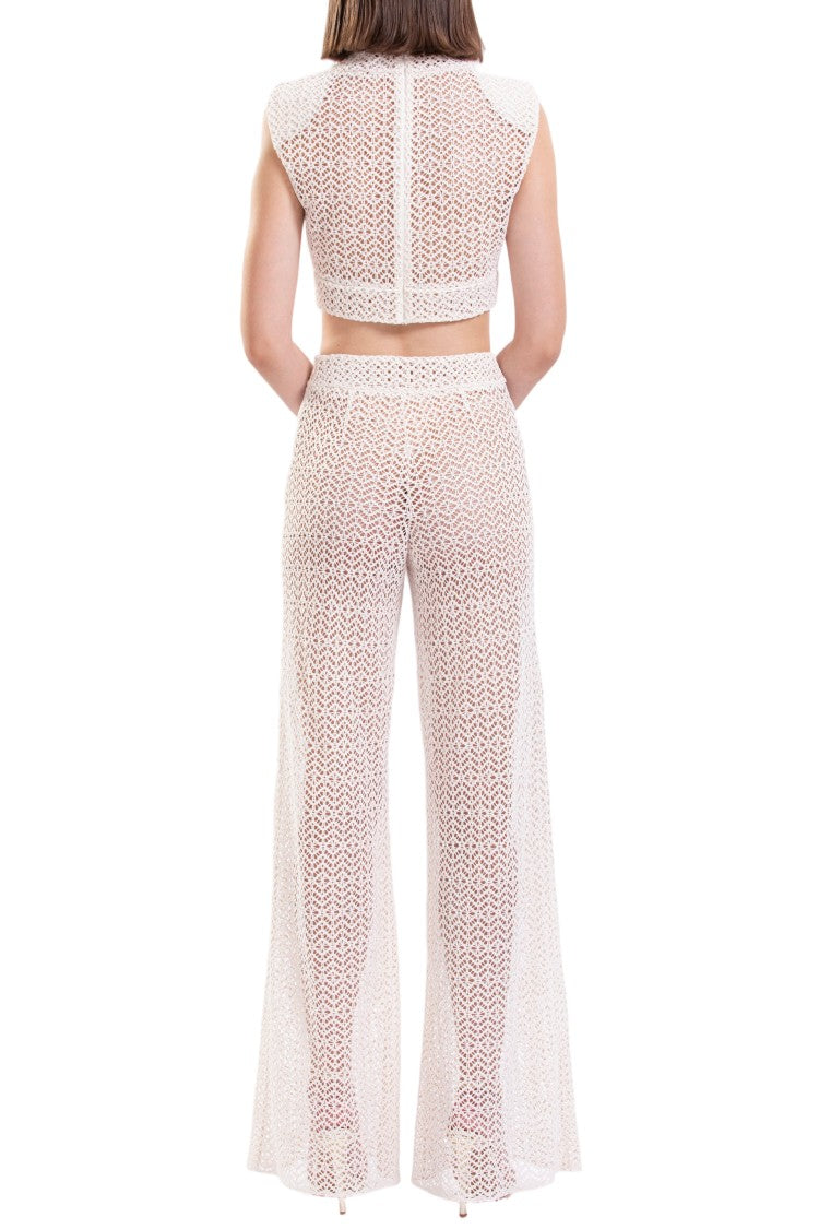 Saiid Kobeisy Knitted Top With Matching Pants