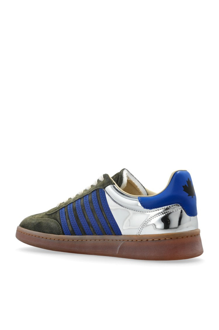Dsquared2 Boxer Sneakers With Suede