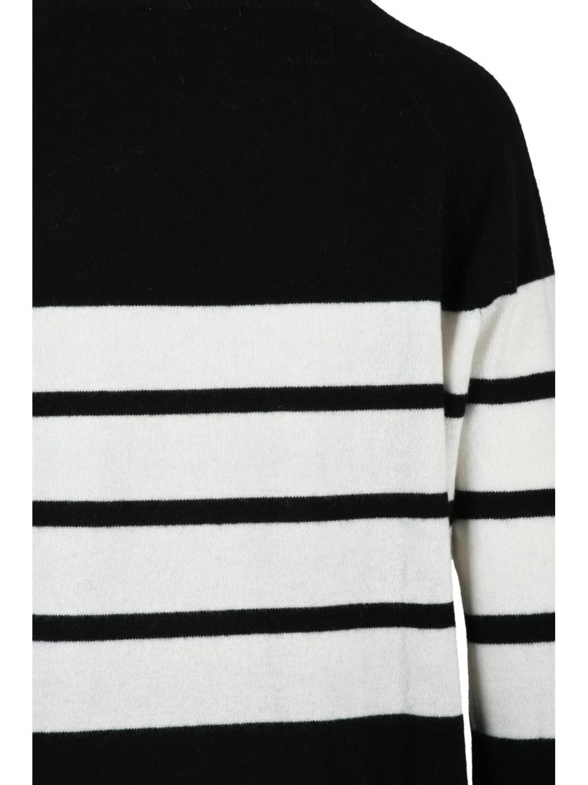 Kaos Bold Stripe Oversize Sweater With Elegant Comfort