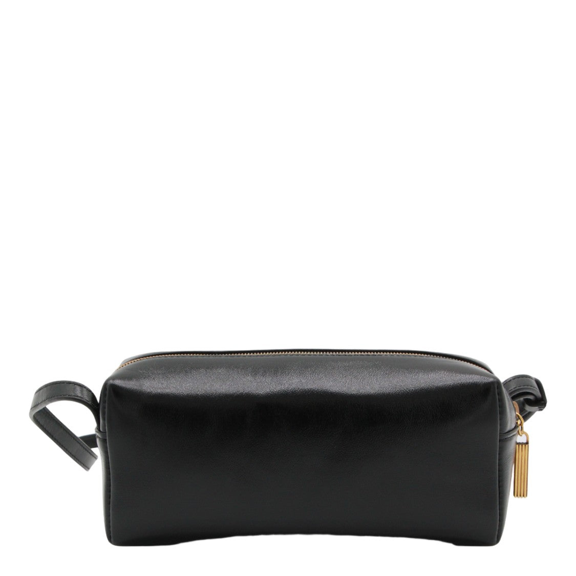 Khaite Sleek Rectangular Black Leather Bag