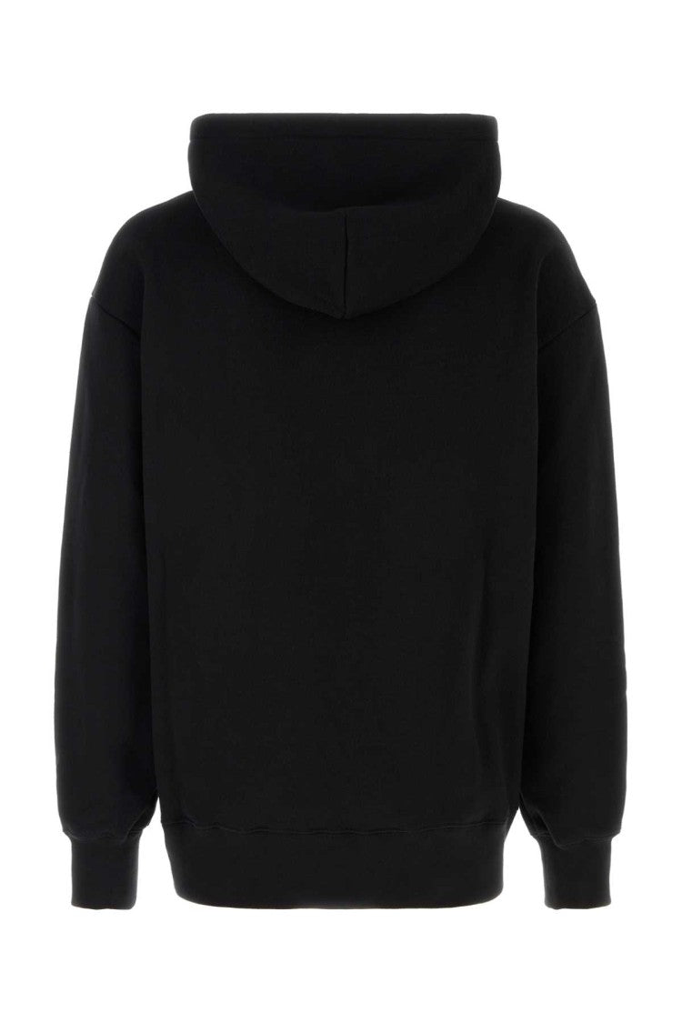 Valentino Garavani Black Cotton Sweatshirt