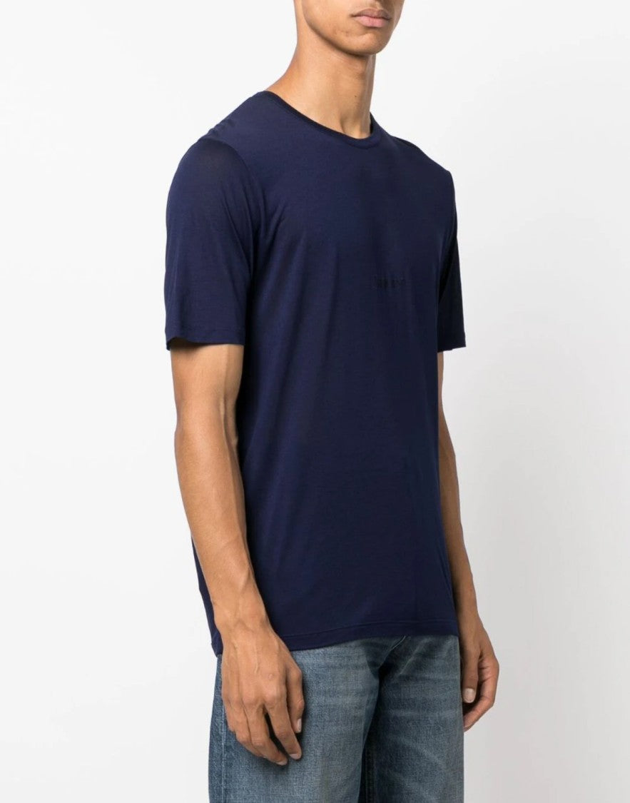 Saint Laurent Embroidered Logo T-Shirt