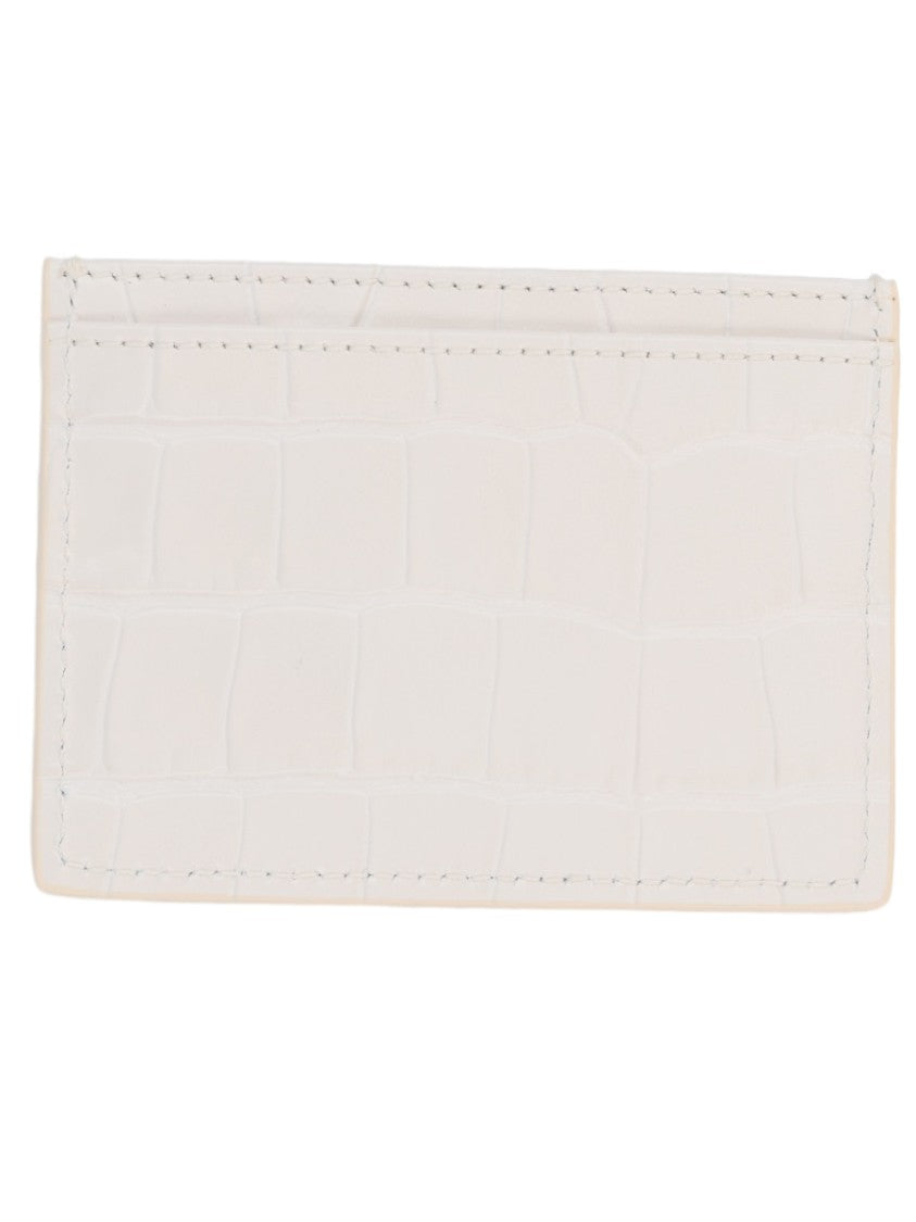 Vivienne Westwood Orb Emblem Textured Calf Leather Card Holder