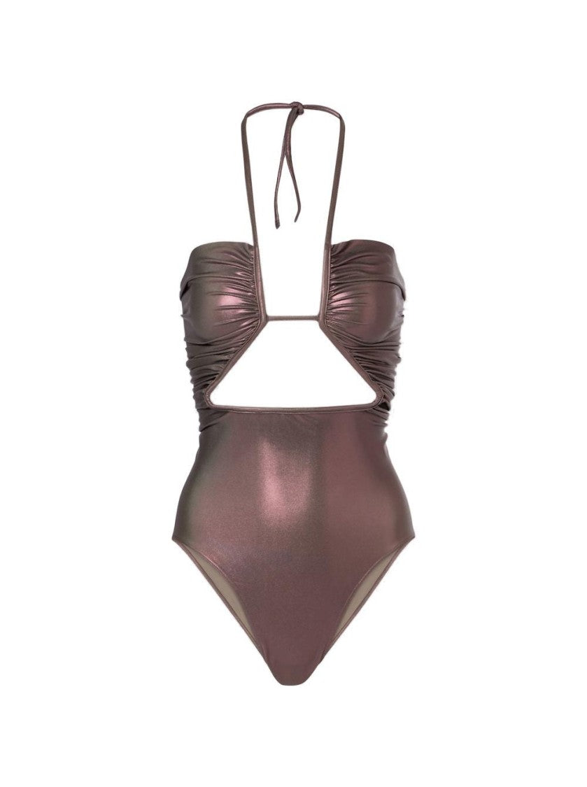 Rick Owens Prong Bather Swimwear Metallic Mahogany