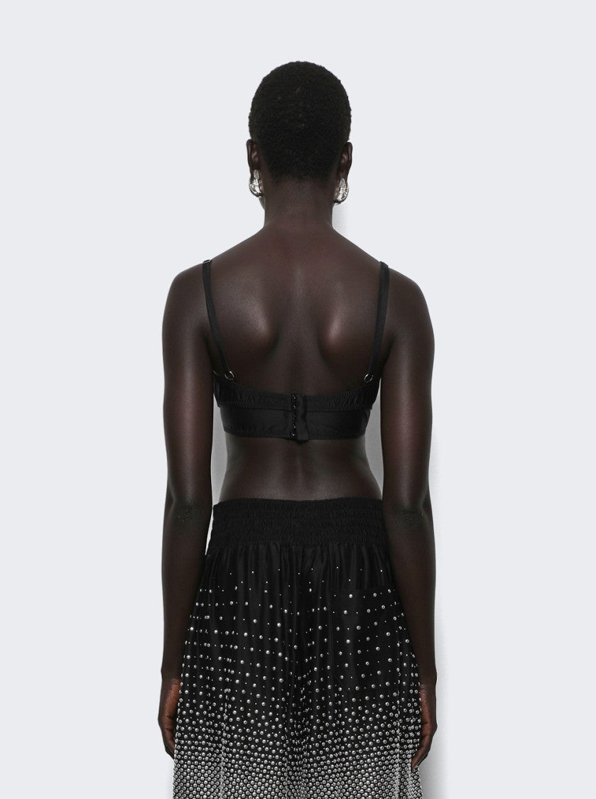 Rabanne Haut Bra Top Black