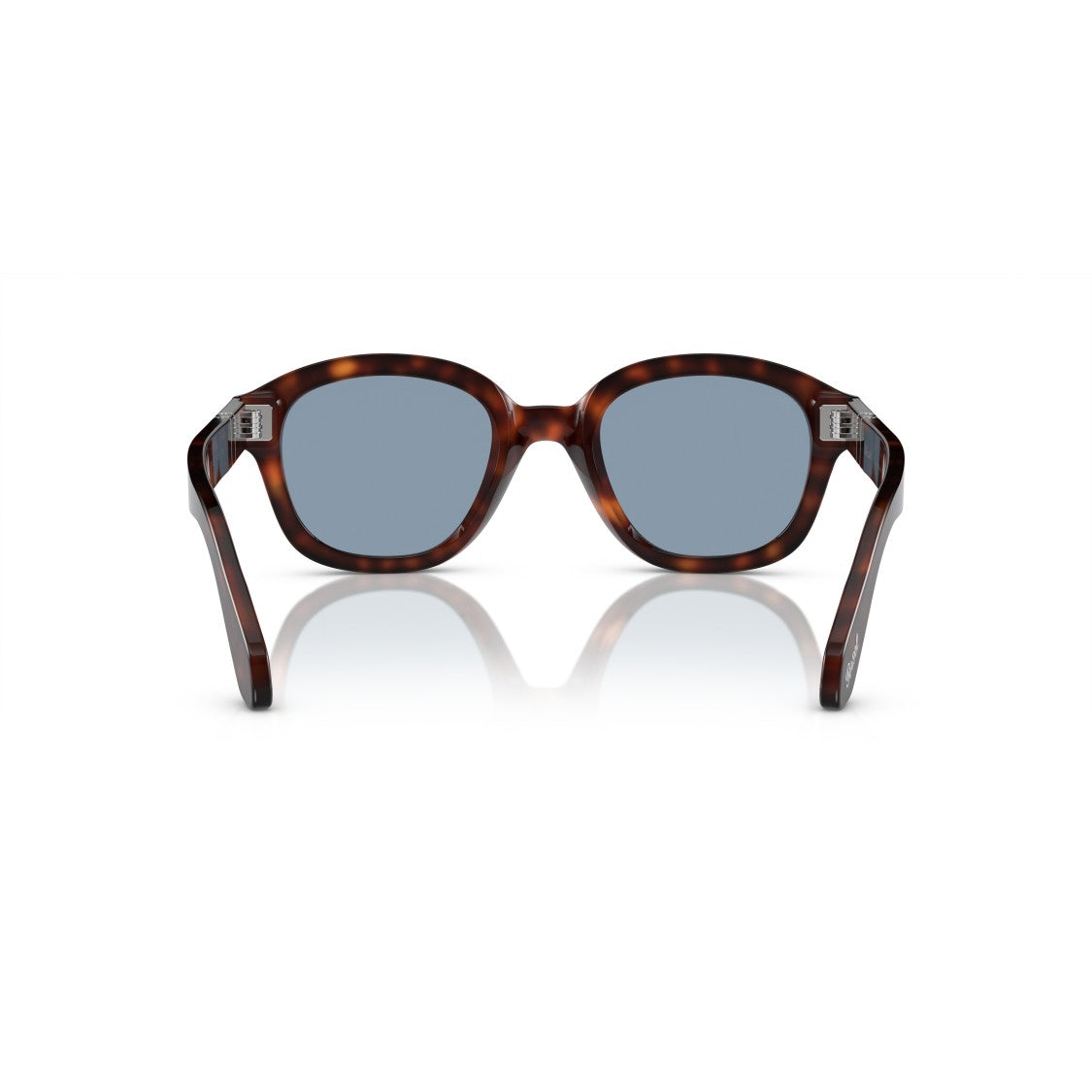 Persol 0Po0060s Rounded Tortoiseshell Sunglasses With Silver Arrow Detail