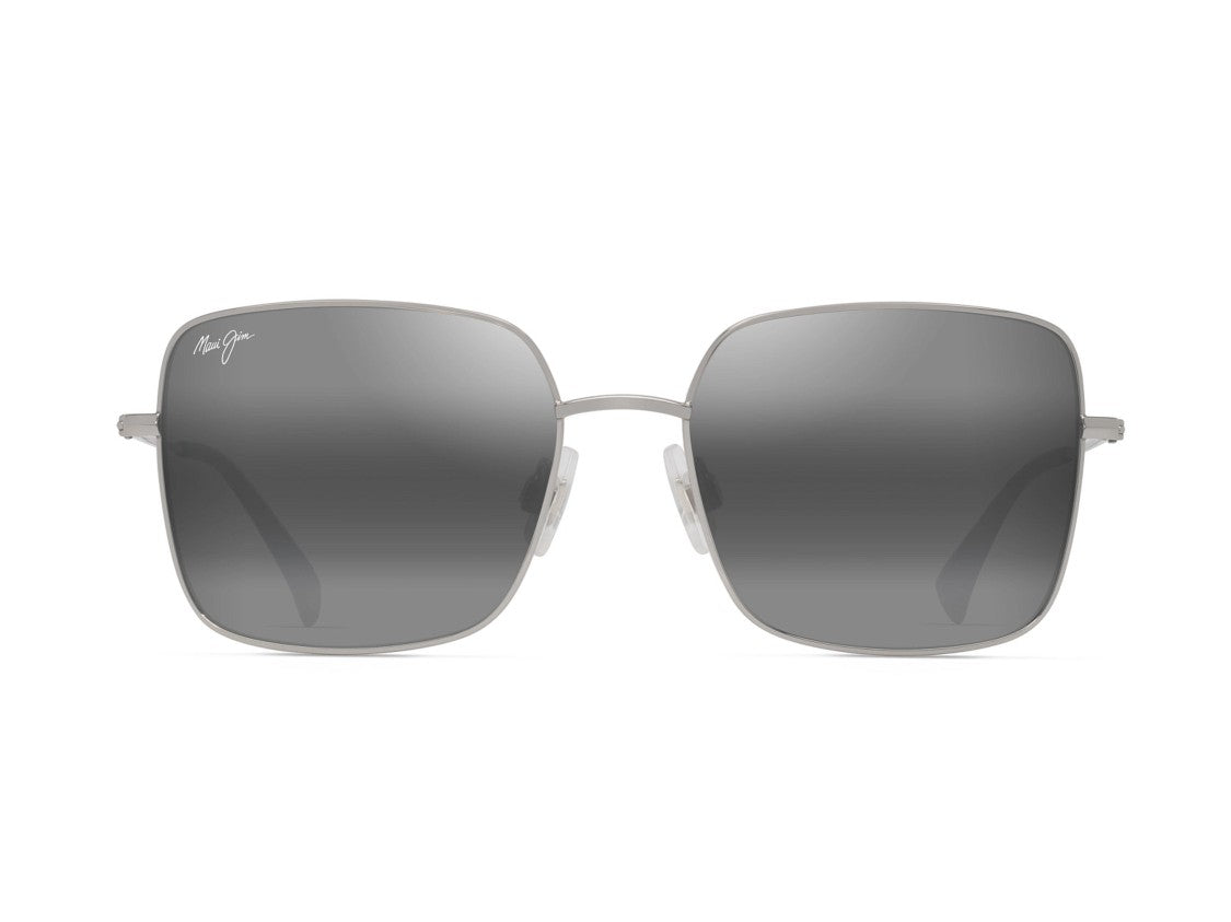 Maui Jim Grey Mj0590s Square Metal Sunglasses
