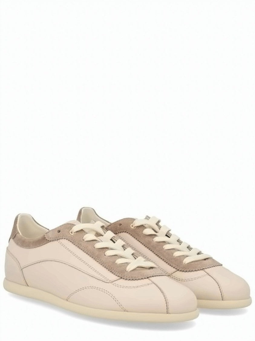 Brunello Cucinelli Low-Profile Sneakers With Suede Accents