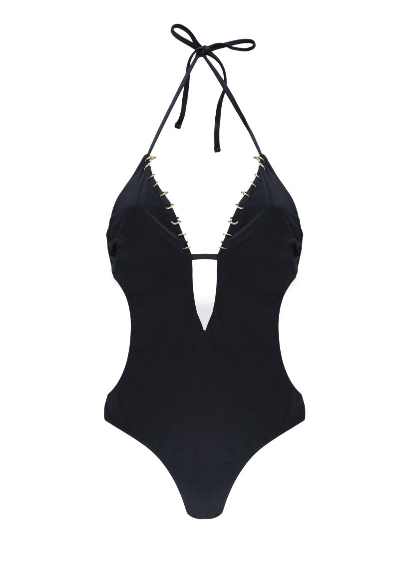 Miss Bikini Monokini With Metallic Details