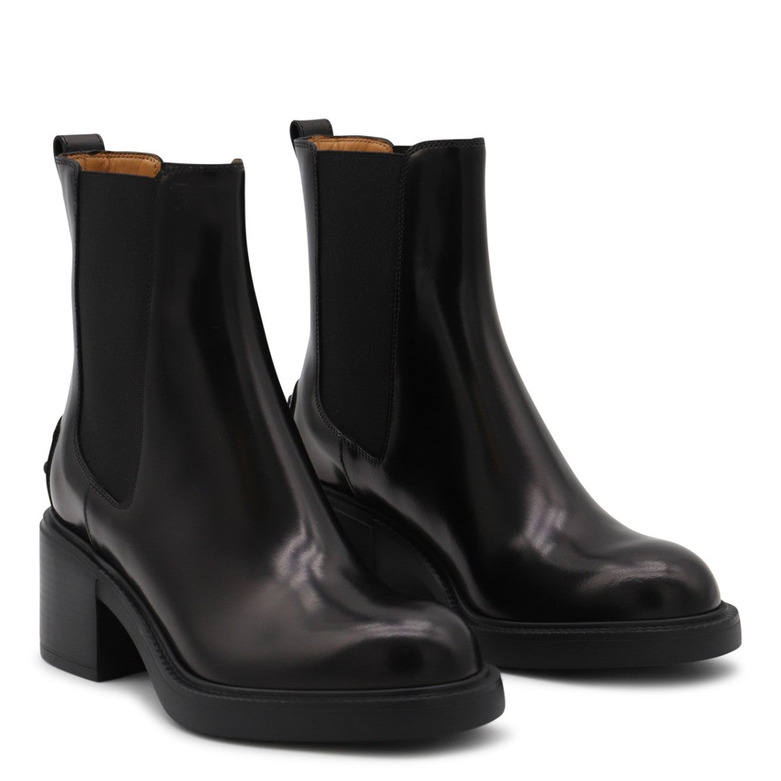 Tod's Black Leather Boots