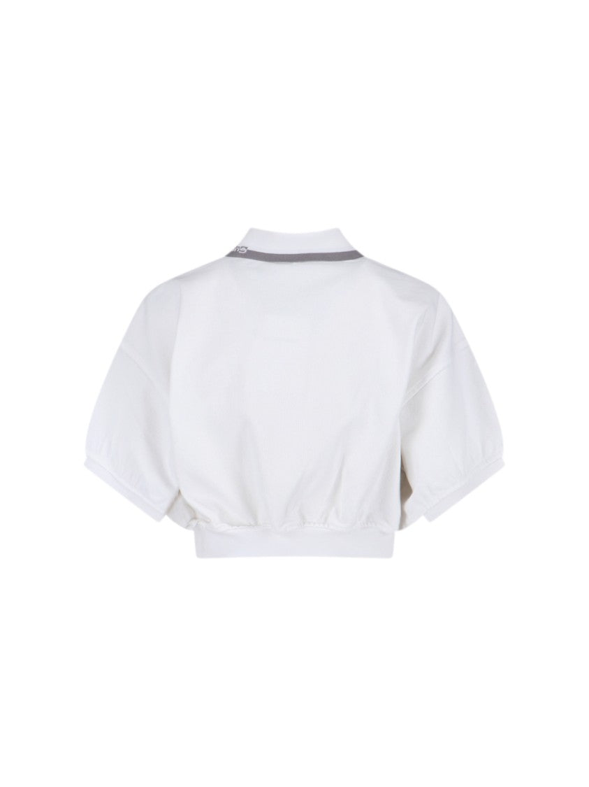 Alexander Wang Logo Polo – White