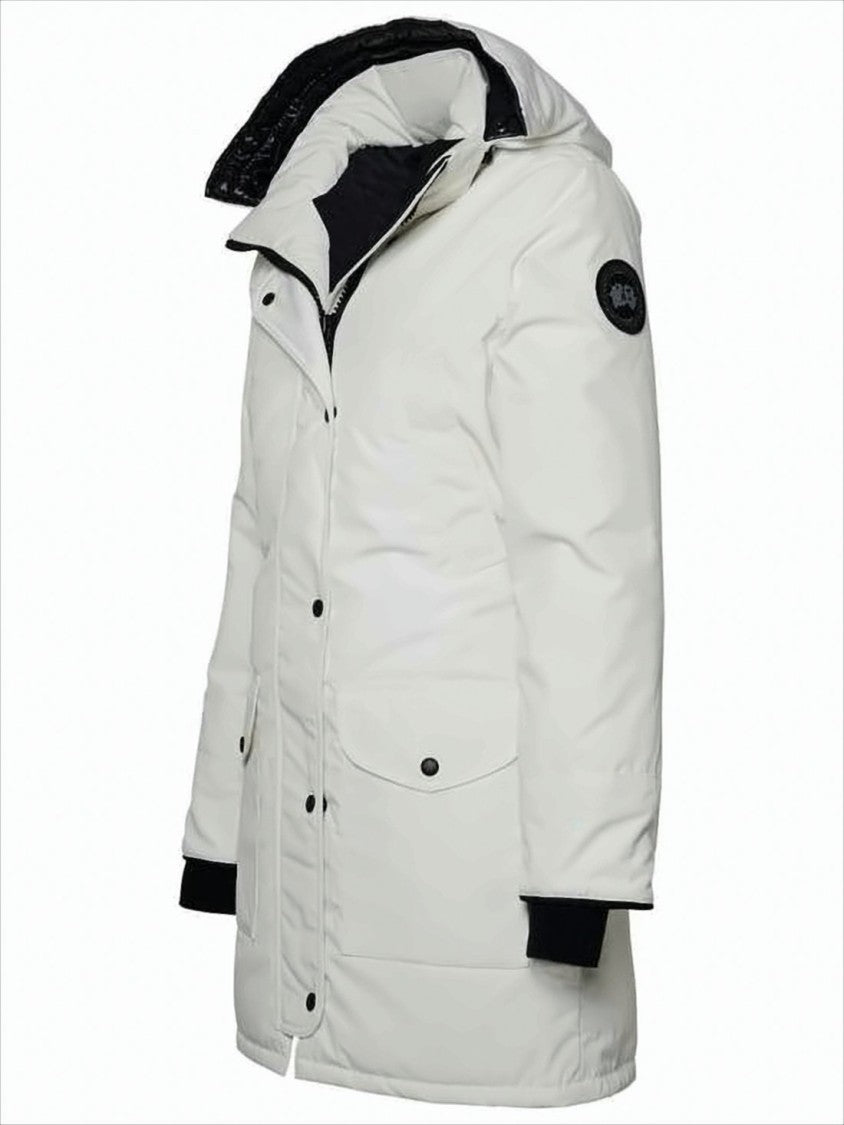 Canada Goose Longline Padded Parka With High Collar