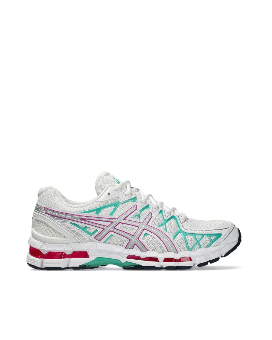 Asics Gel Kayano 20 White Aurora Green Sneakers