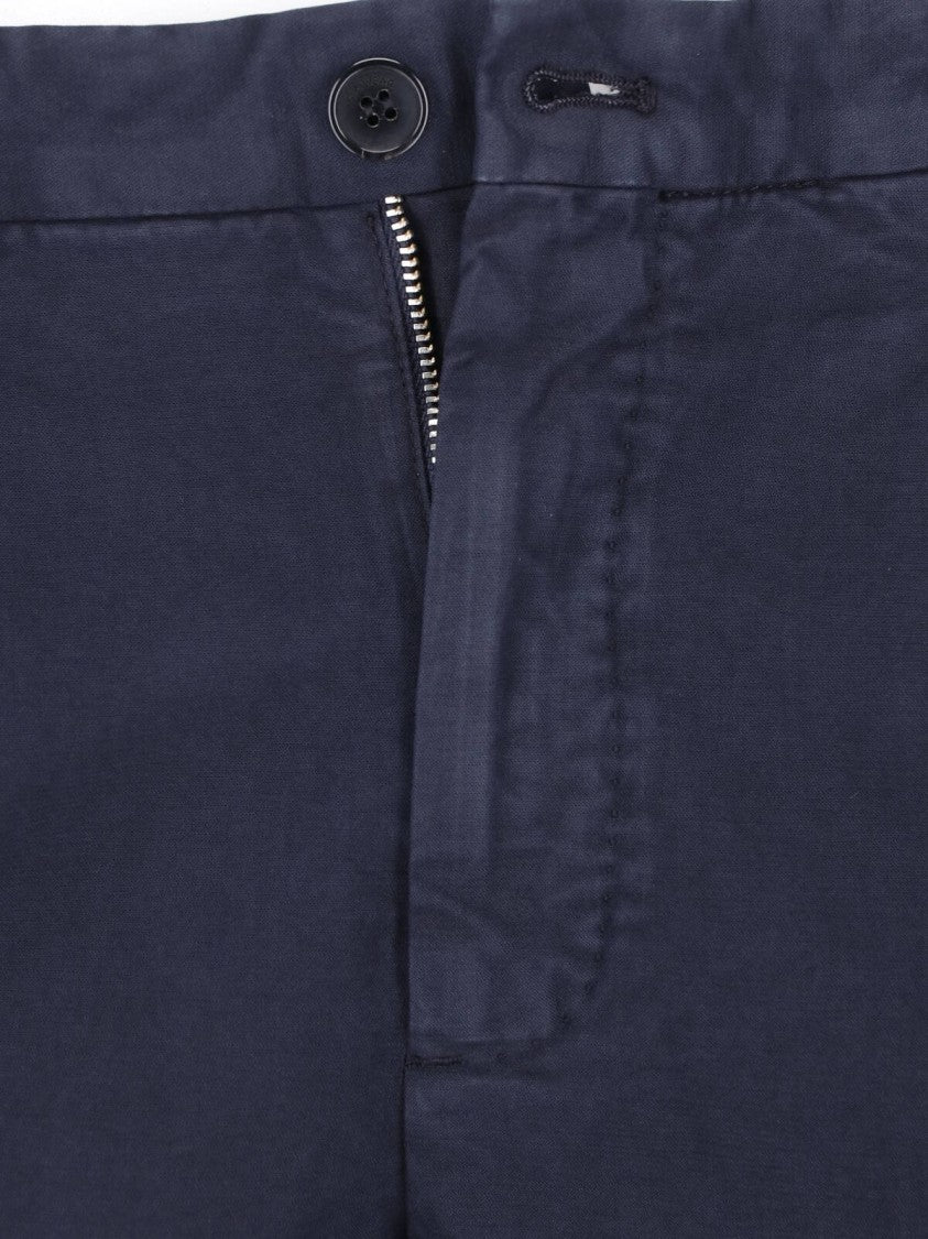 Incotex Slim Tapered Fit Tailored Pants With Mid-Rise Waist