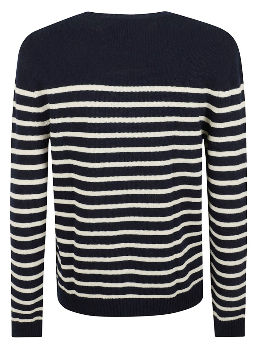 Valentino Garavani Crewneck Sweater With Bold Jacquard Motif