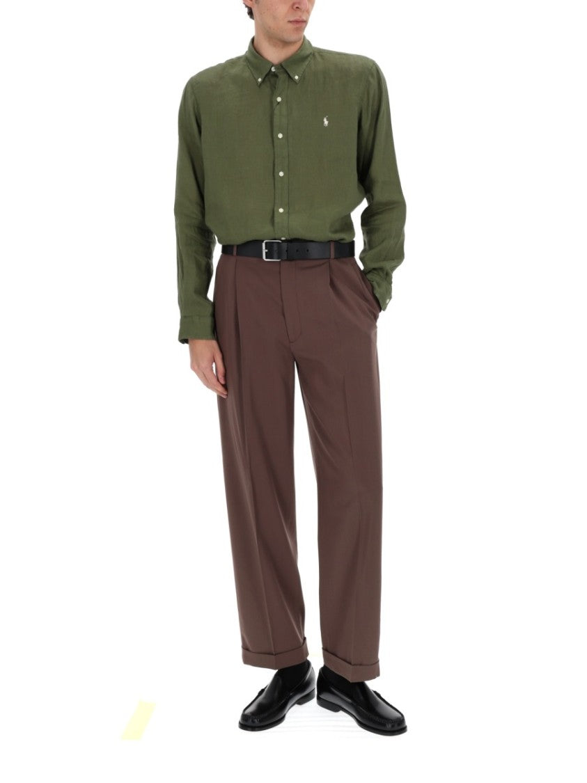 Polo Ralph Lauren Embroidered Logo Casual Shirt