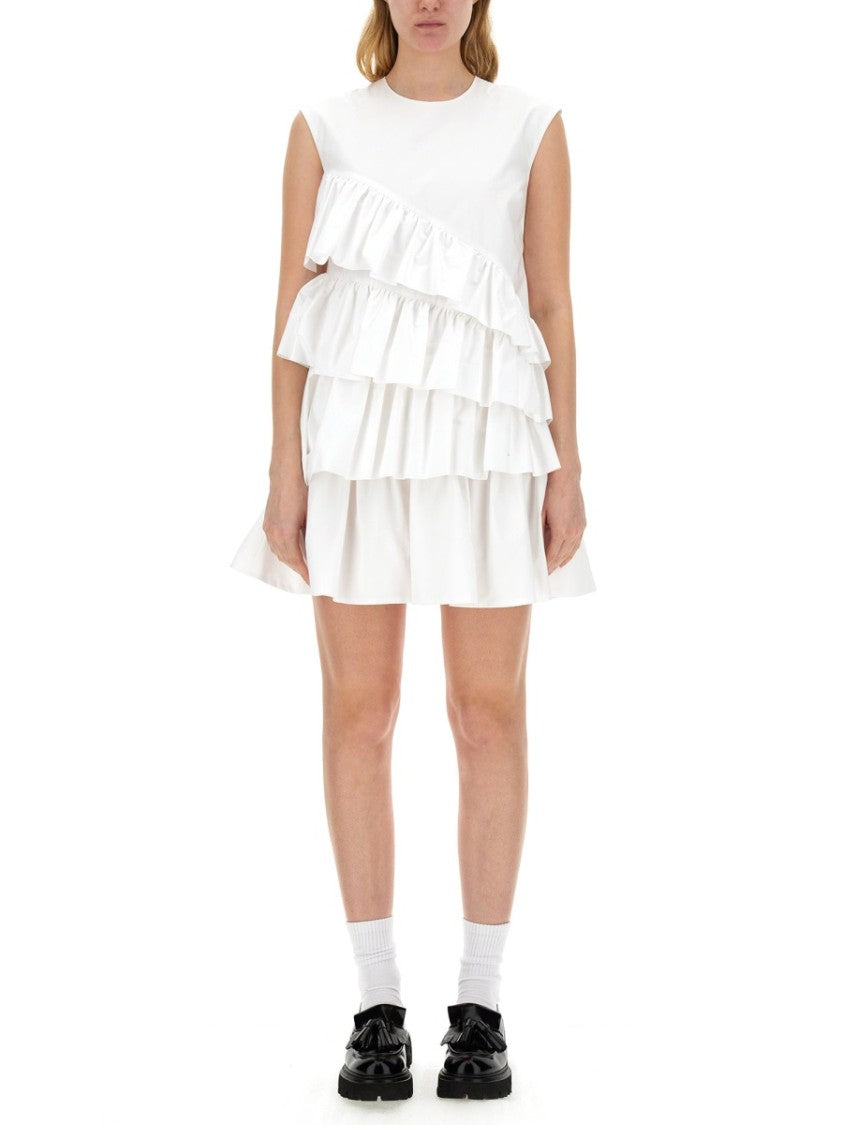 Msgm Dress With Ruffles