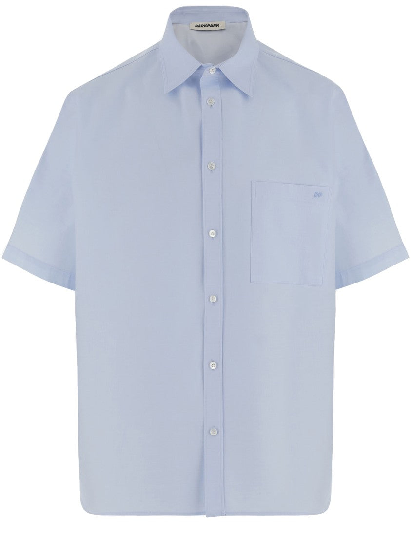 Darkpark Light Blue Cotton Shirt
