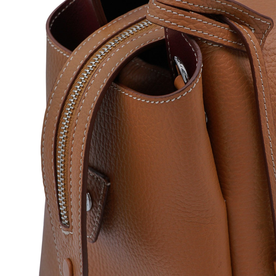 Tod's Textured Leather Structured Handbag