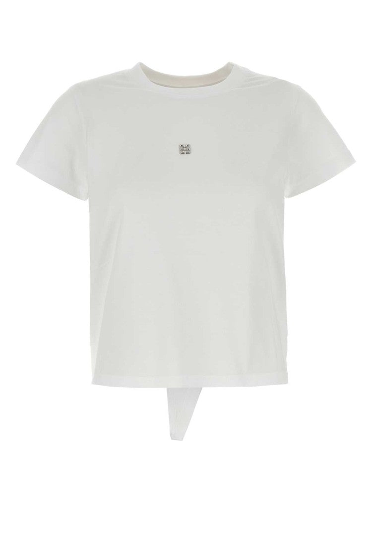 Givenchy White Cotton T-Shirt