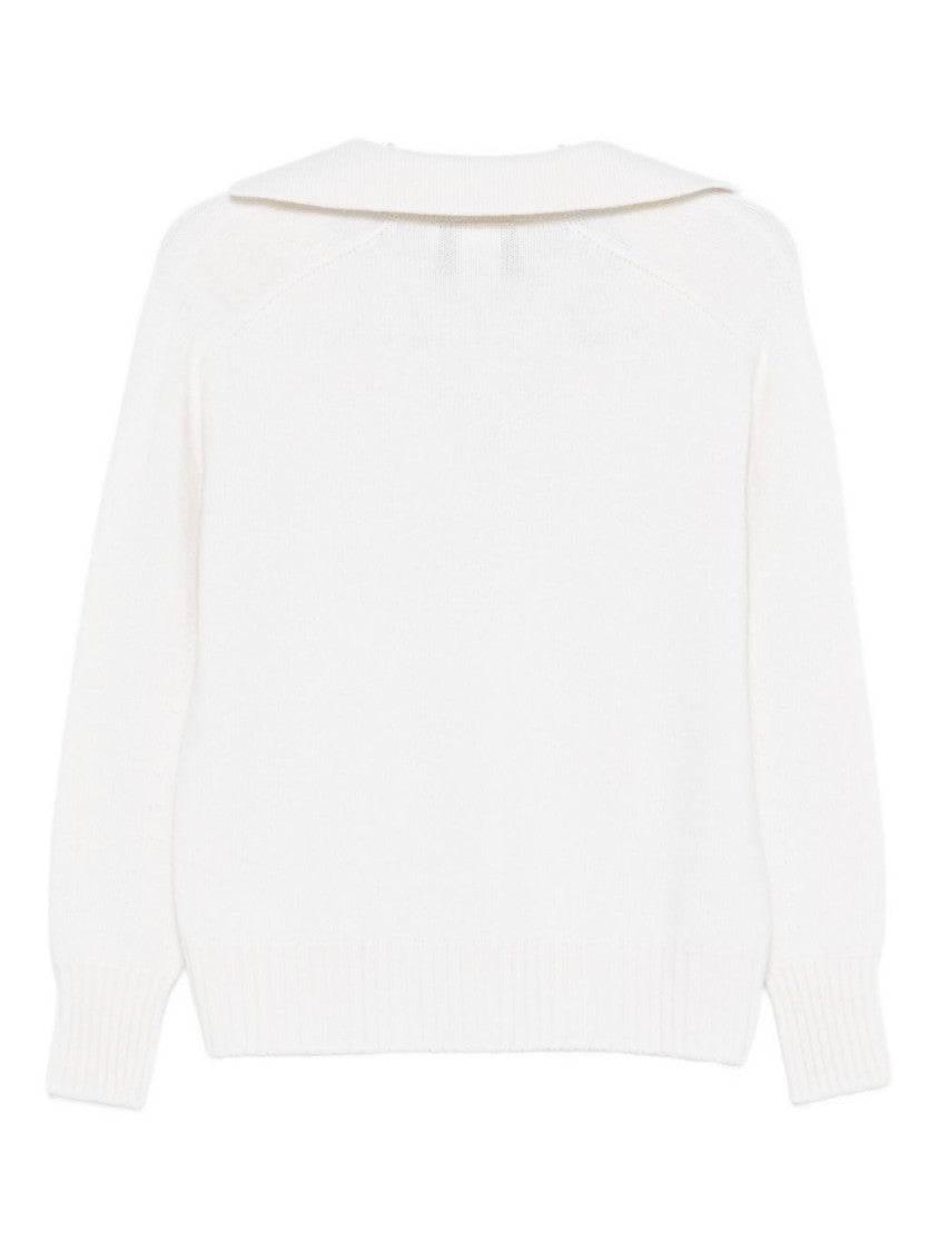 Vanisé Creamy Panna Sweater With Relaxed Fit