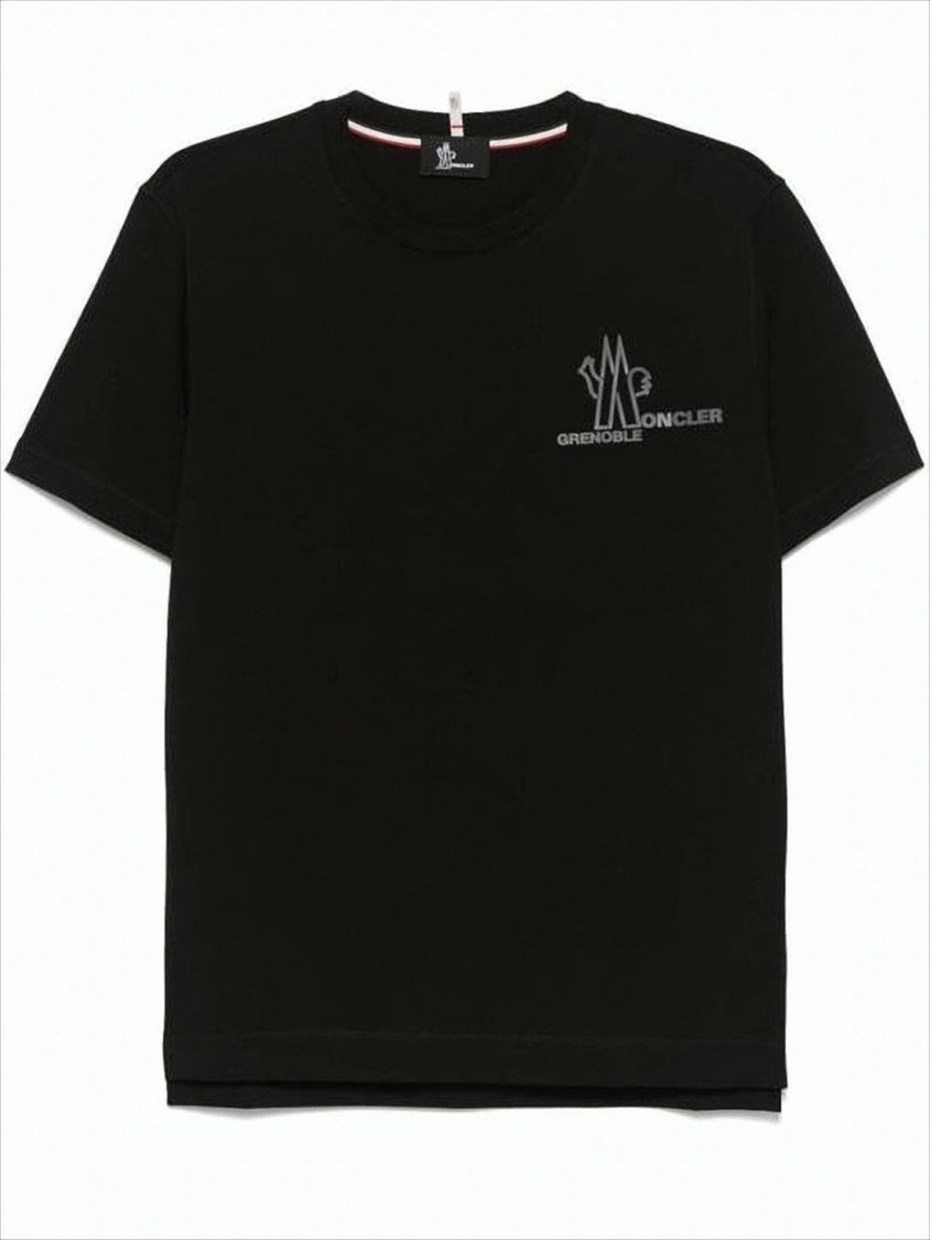 Moncler Cotton Crew Neck Short Sleeve T-Shirt
