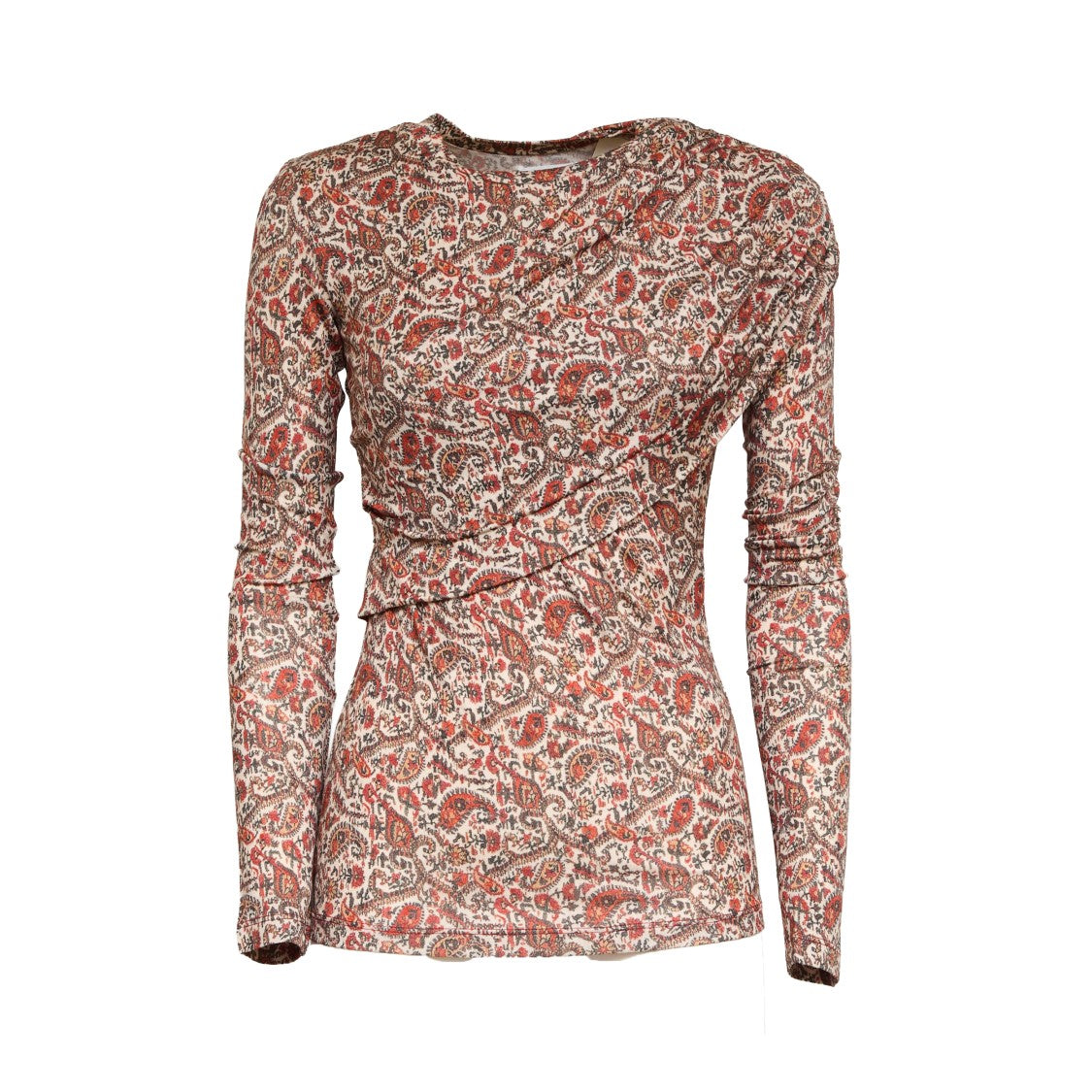 Isabel Marant Top Dressi In Soft Printed Jersey