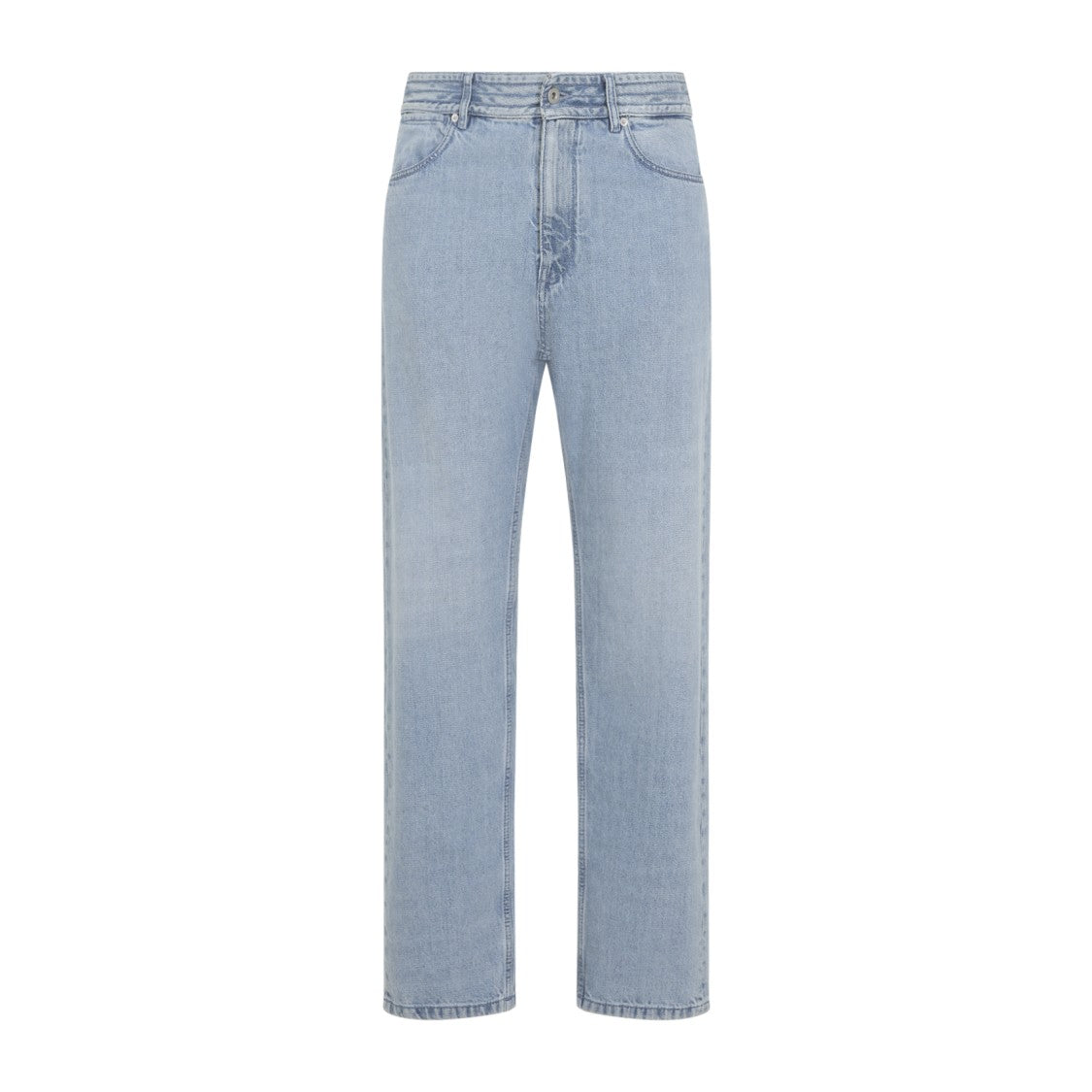 Jil Sander Classic Straight-Leg Light Blue Denim Jeans
