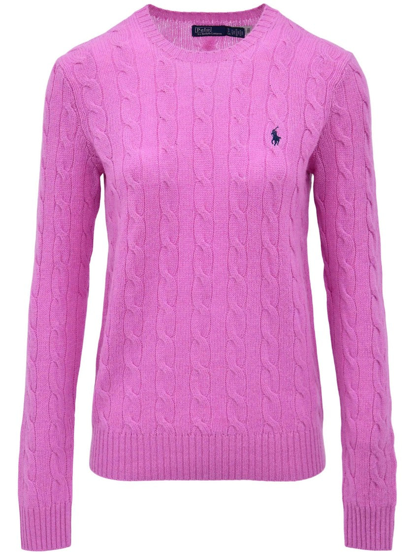 Polo Ralph Lauren Julianna Cable-Knit Crew-Neck Sweater