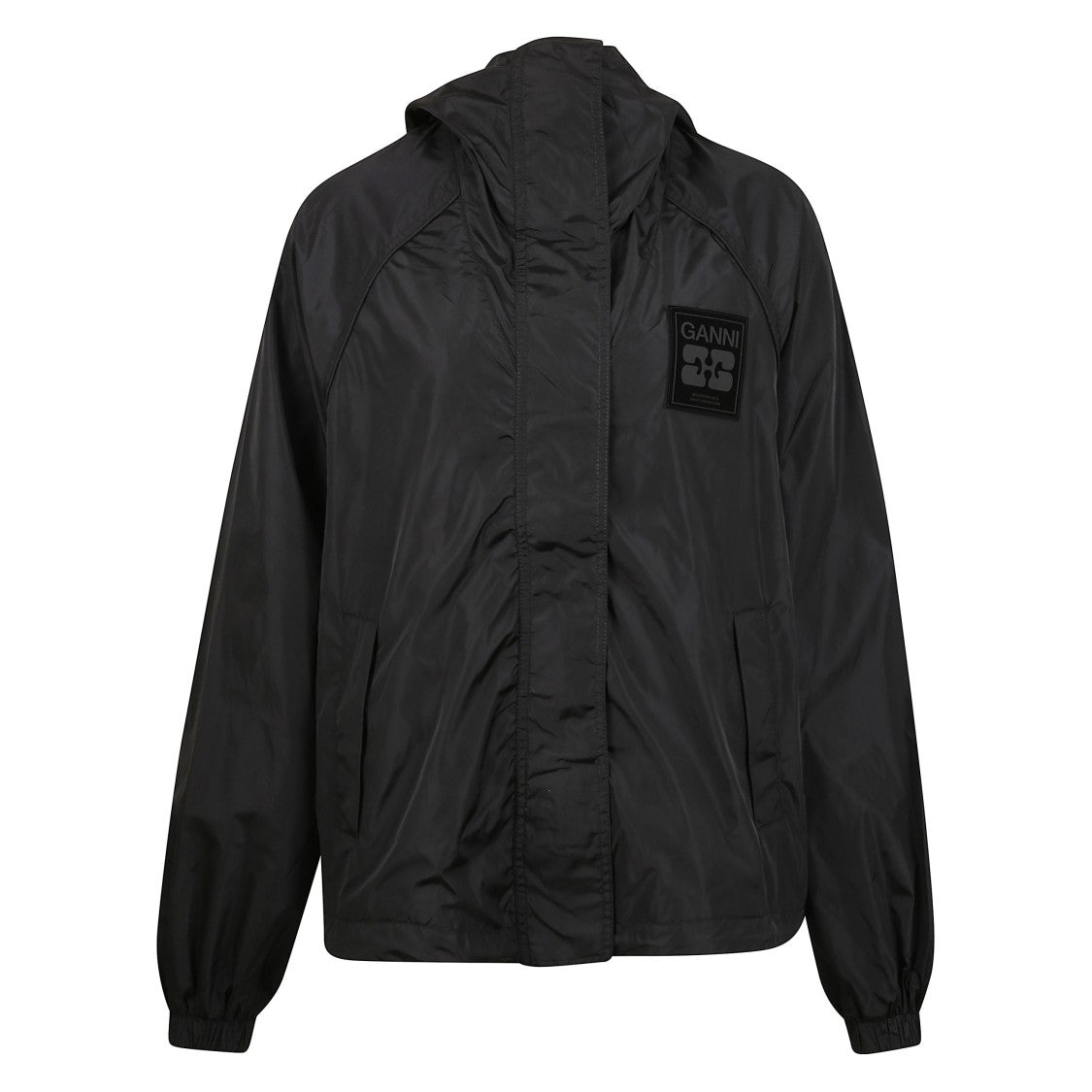 Ganni Solid-Colour Windbreaker