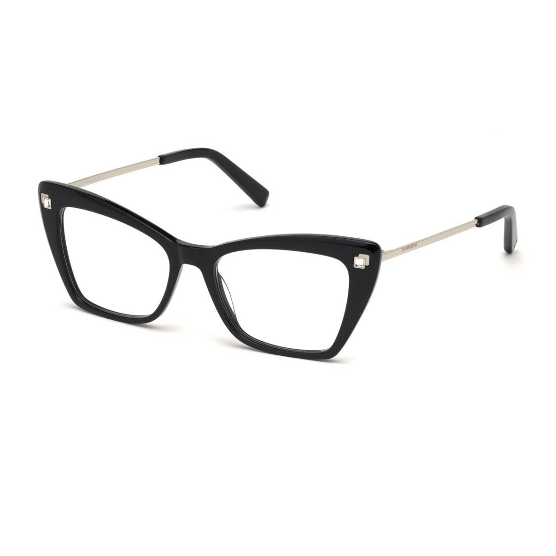 Dsquared2 Black Dq5288 Acetate Square Glasses