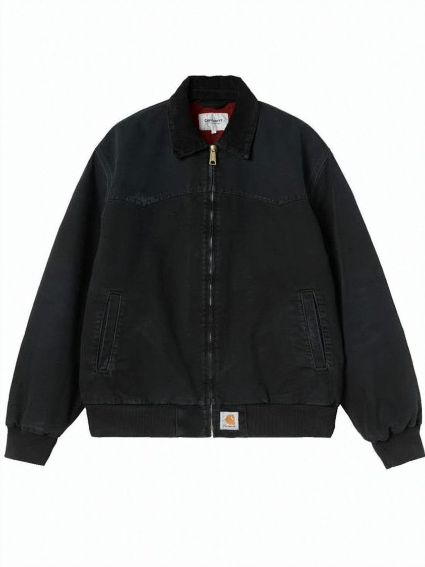 Carhartt Wip Boxy Silhouette Black Utility Jacket