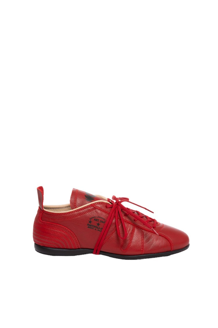 Pantofola D'oro Blue Soft Calfskin Archival Sole Sneakers