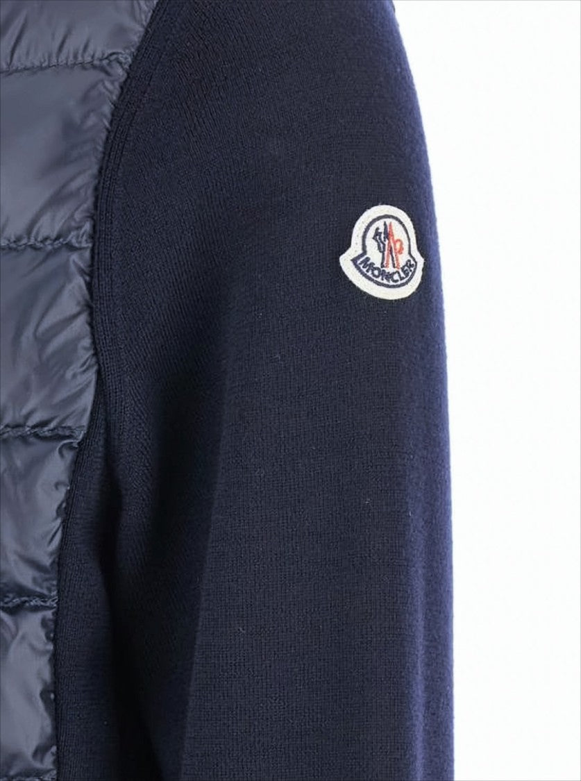 Moncler Quilted Blue Padded Moncler Jacket