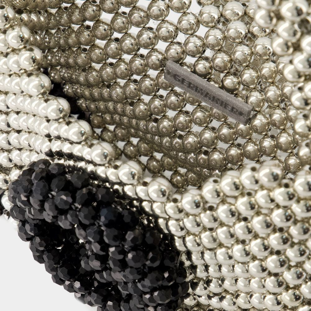 Germanier Beaded Bag - Beads - Silver