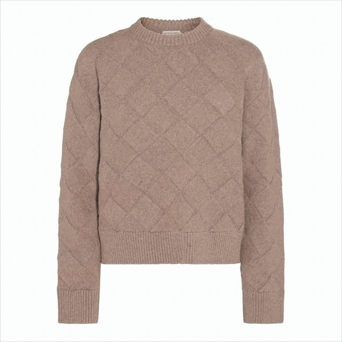Bottega Veneta Textured Diamond Pattern Sweater