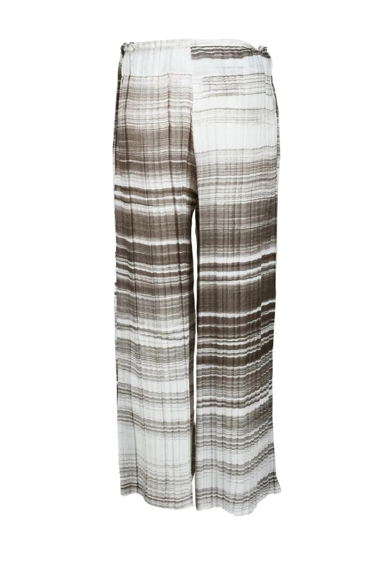 Virginia Bizzi Virginia Bizzi White/Brown Trousers