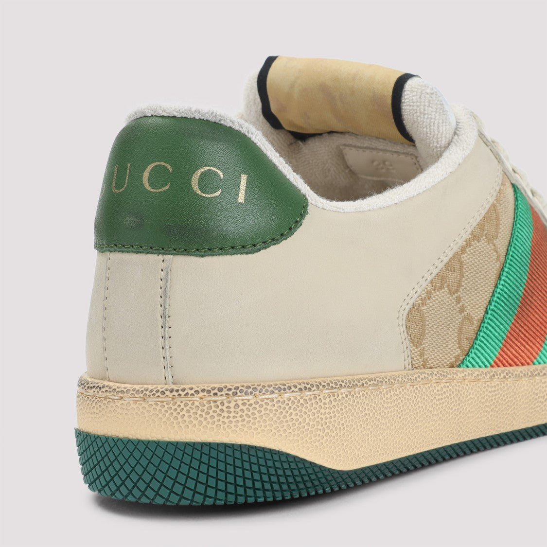 Gucci Low-Top Beige Sneakers