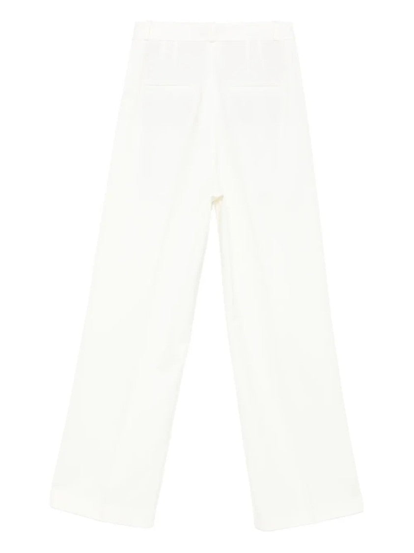 Róhe Pleated Wool-Blend Trousers