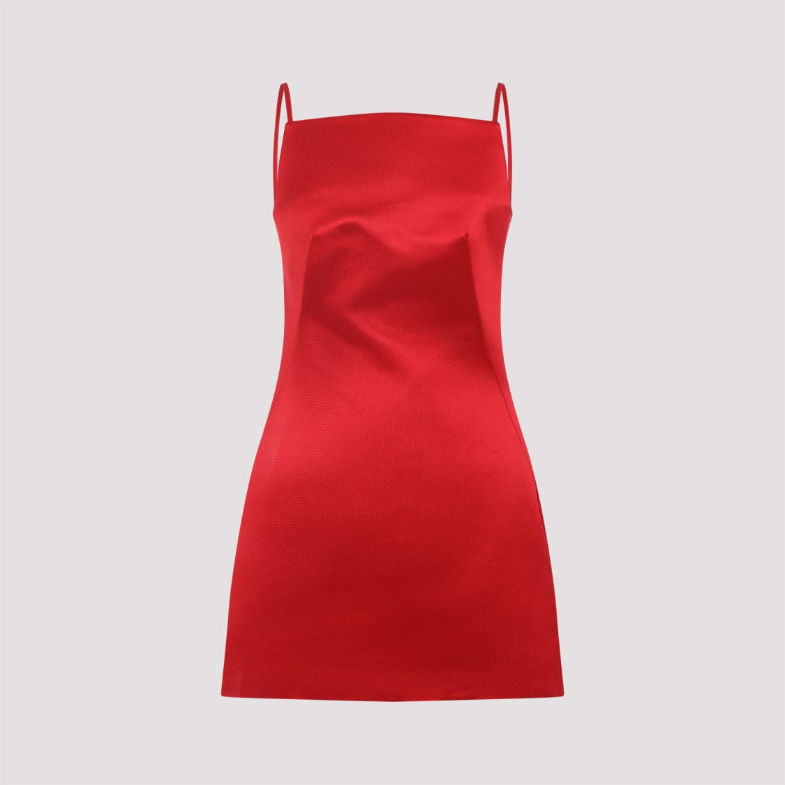 Givenchy Vermilion Red Silk Mini Dress