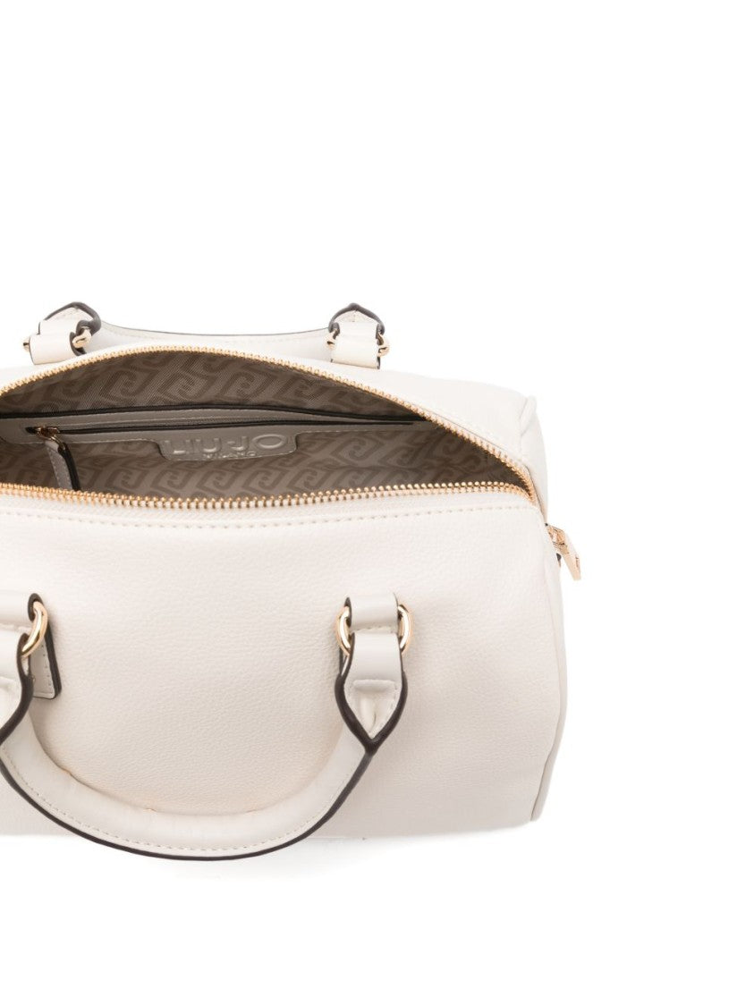 Liu Jo Cylindrical Handbag With Gold-Tone Accents