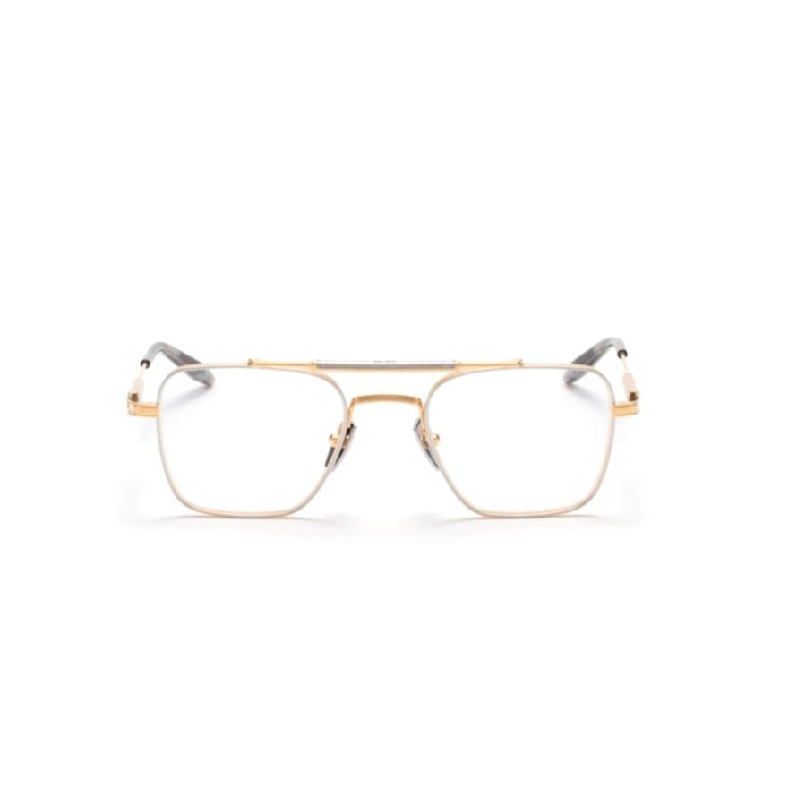 Akoni Europa Thin Metal Frame Eyeglasses With Double Bridge Design