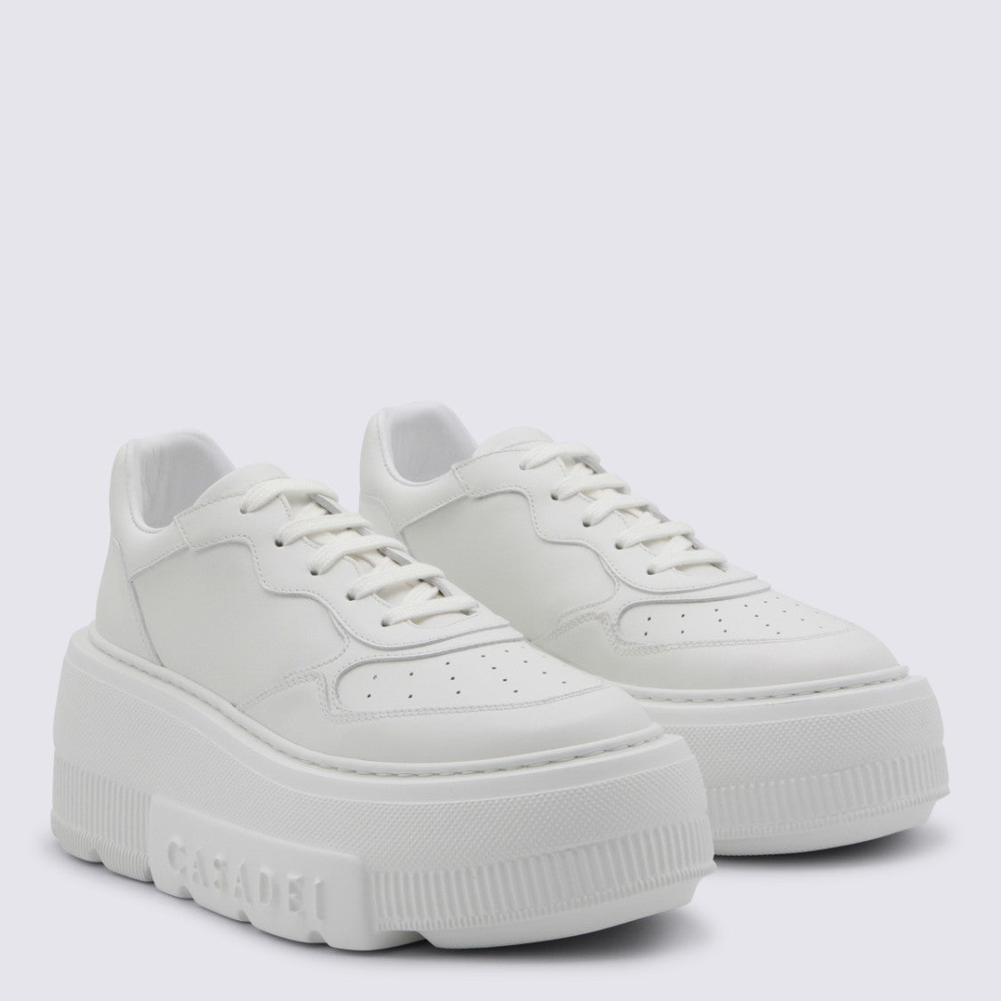 Casadei Chunky Platform Sneakers With Textured Detailing