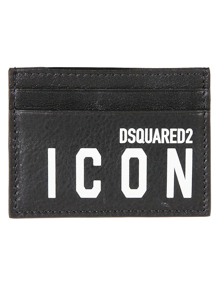 Dsquared2 Rectangular Cardholder With Bold Iconography