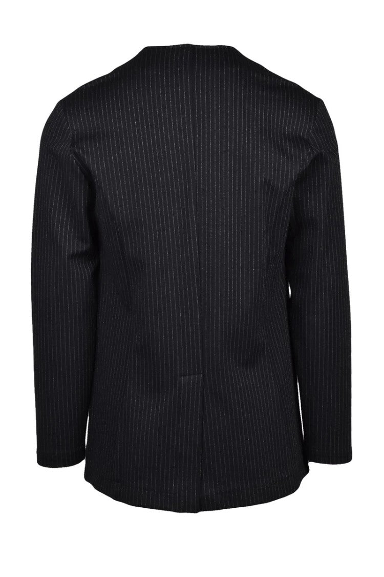 A.M.Couture Straight Blazer Wool/Viscose - Black