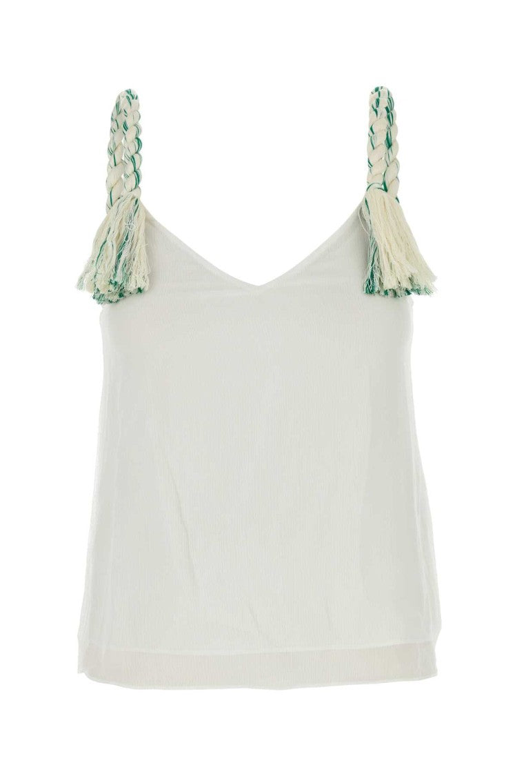 J. W. Anderson White Tulle Top